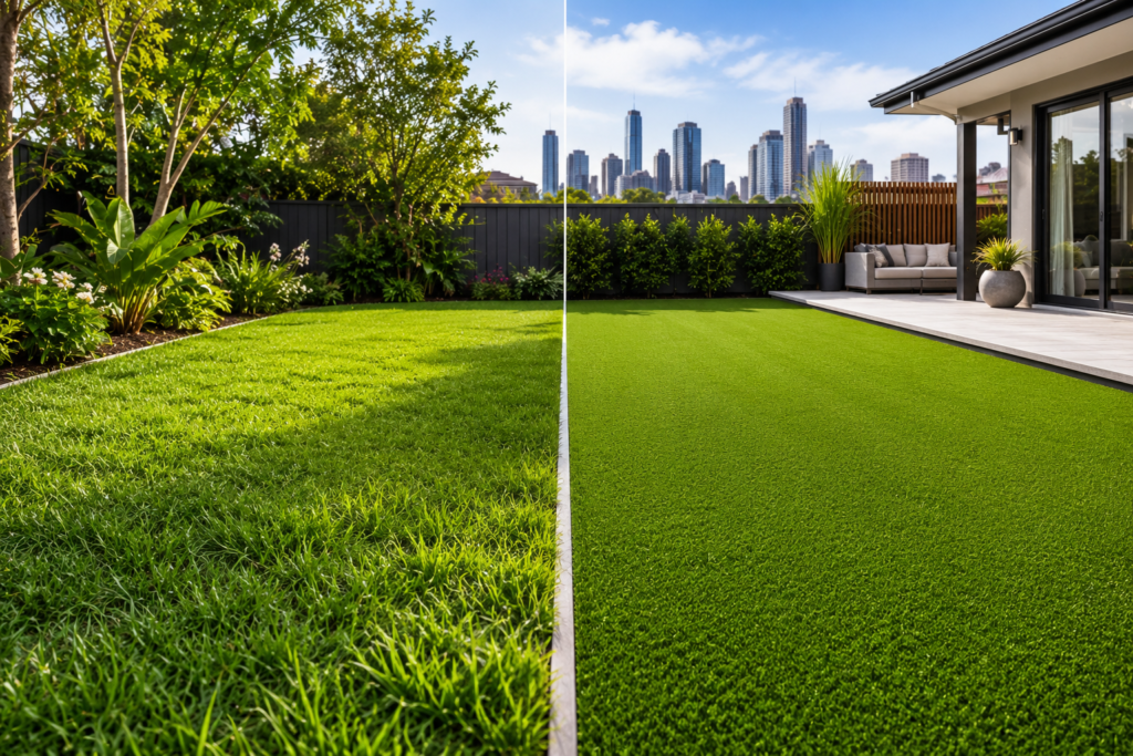 Artificial Grass vs Natural Grass